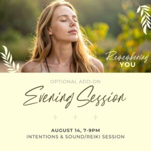 Remembering You - Evening Session